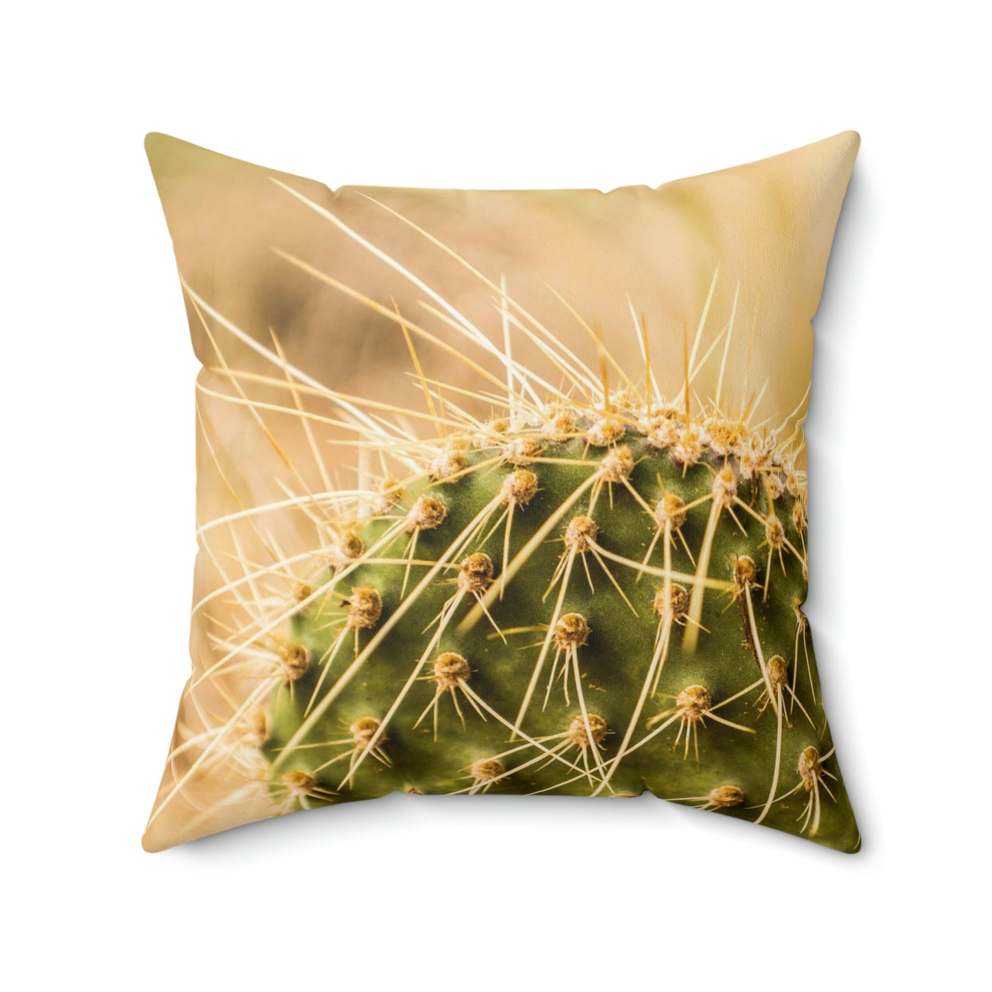 Moab Cactus Spun Polyester Square Pillow