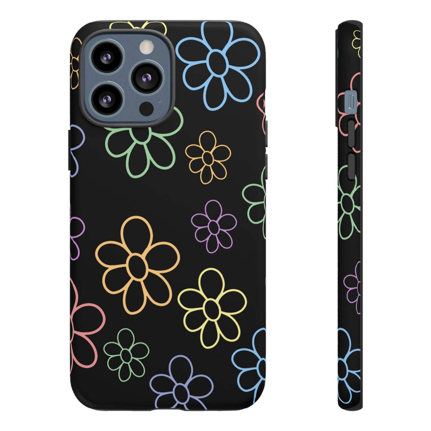 Neon Flower Tough Phone Cases