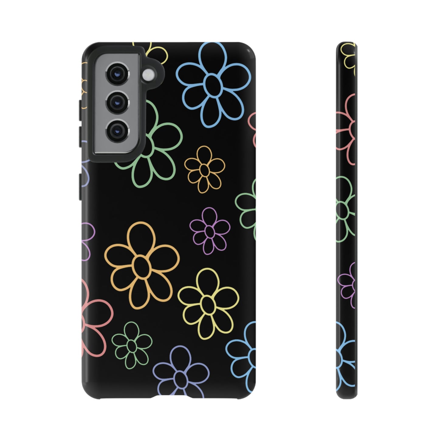 Neon Flower Tough Phone Cases
