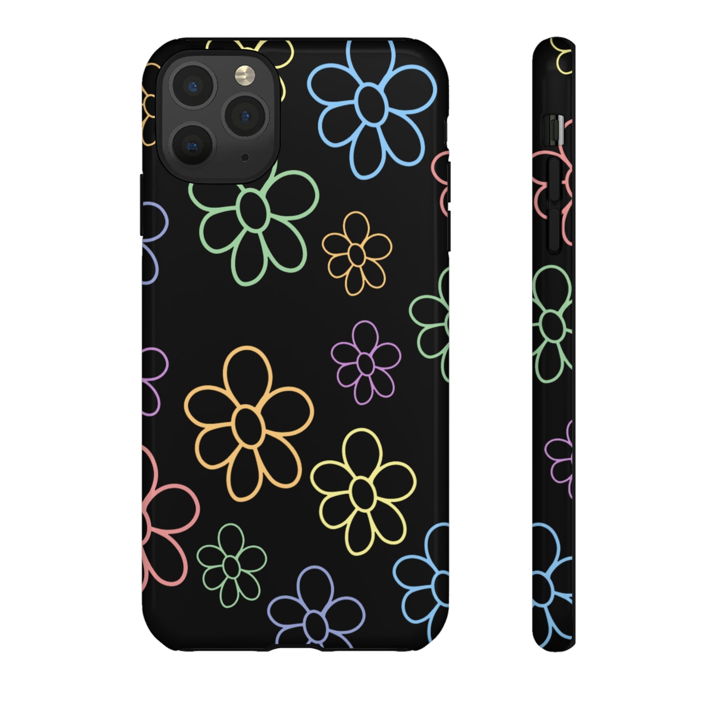 Neon Flower Tough Phone Cases