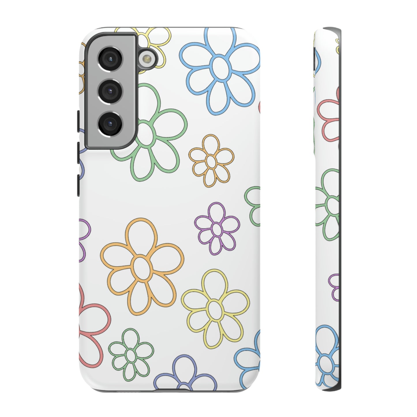 Neon Flower Tough Phone Cases