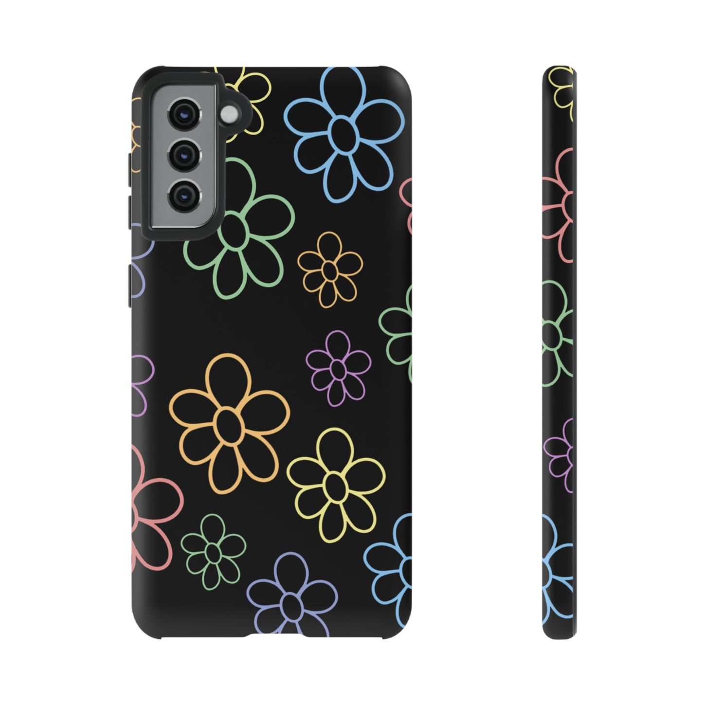 Neon Flower Tough Phone Cases