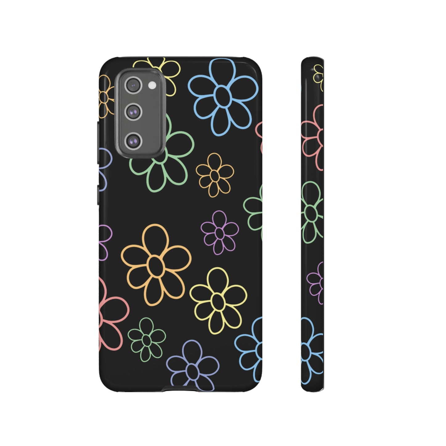 Neon Flower Tough Phone Cases