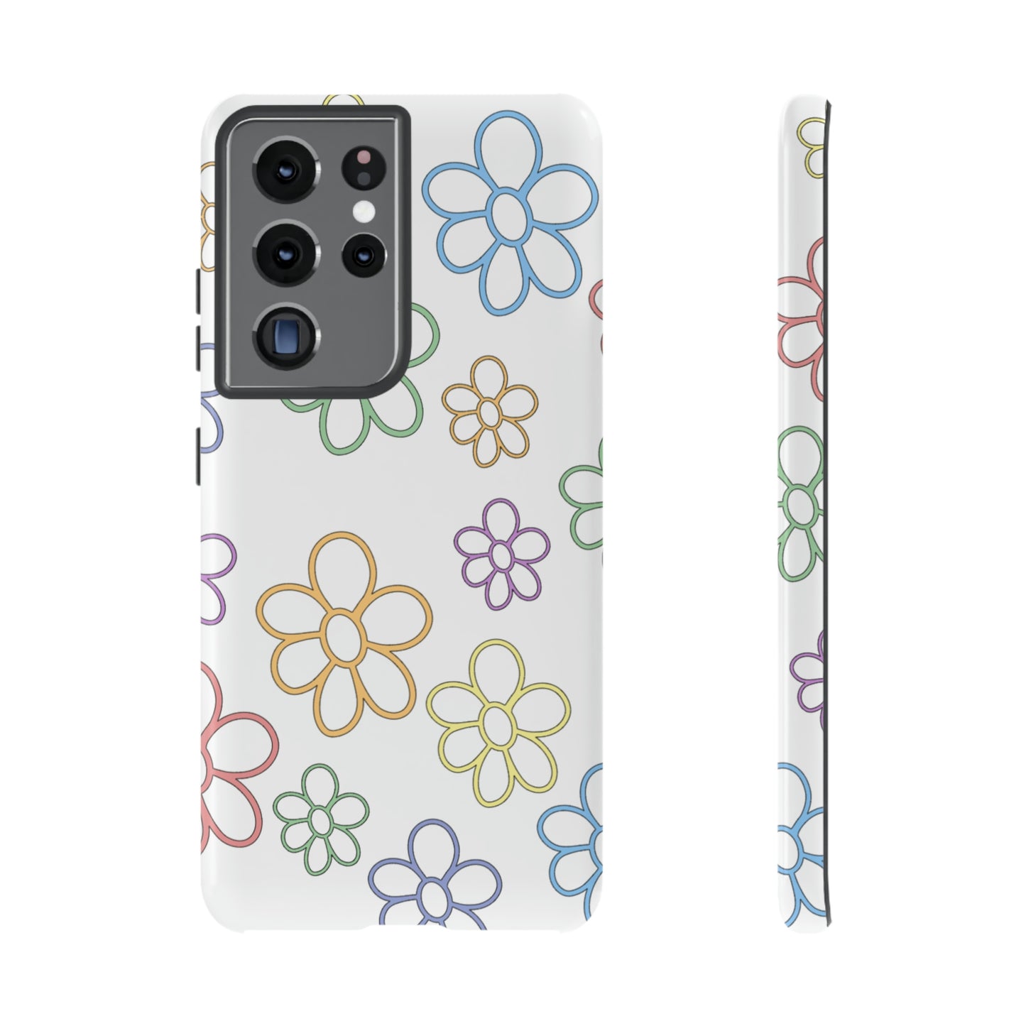 Neon Flower Tough Phone Cases