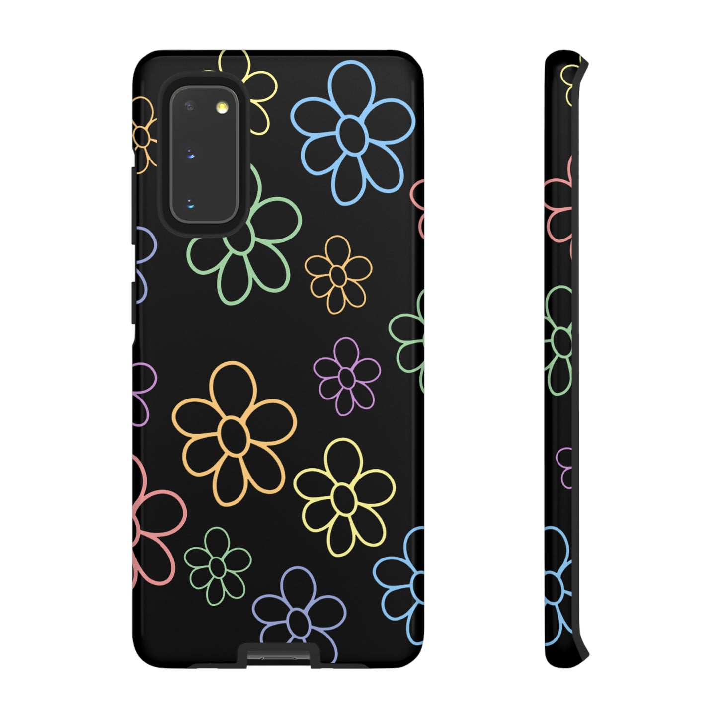 Neon Flower Tough Phone Cases