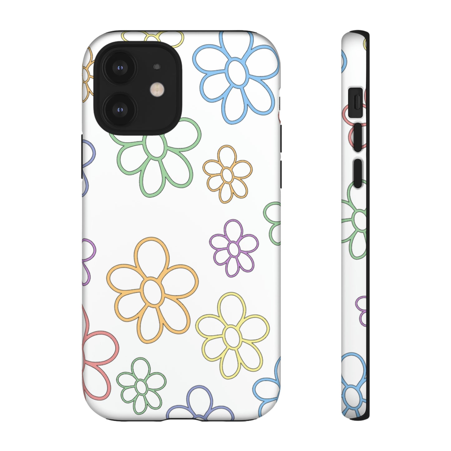 Neon Flower Tough Phone Cases