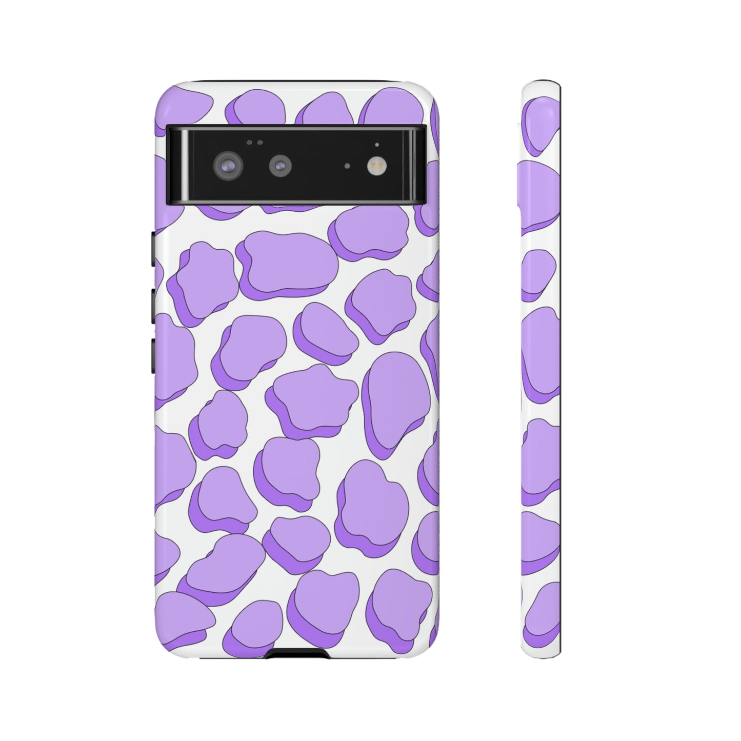 Purple Pattern Tough Phone Cases