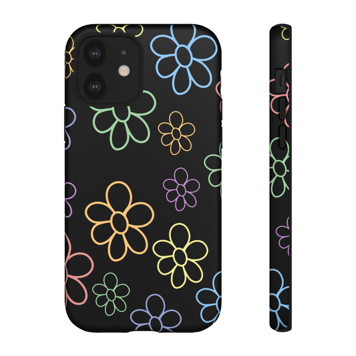 Neon Flower Tough Phone Cases