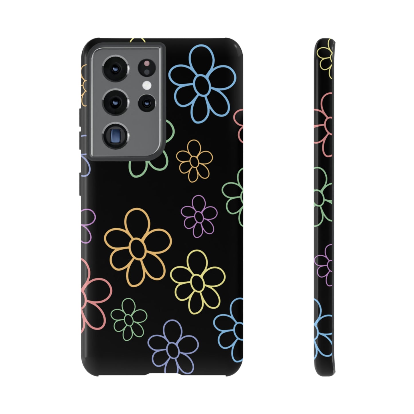 Neon Flower Tough Phone Cases