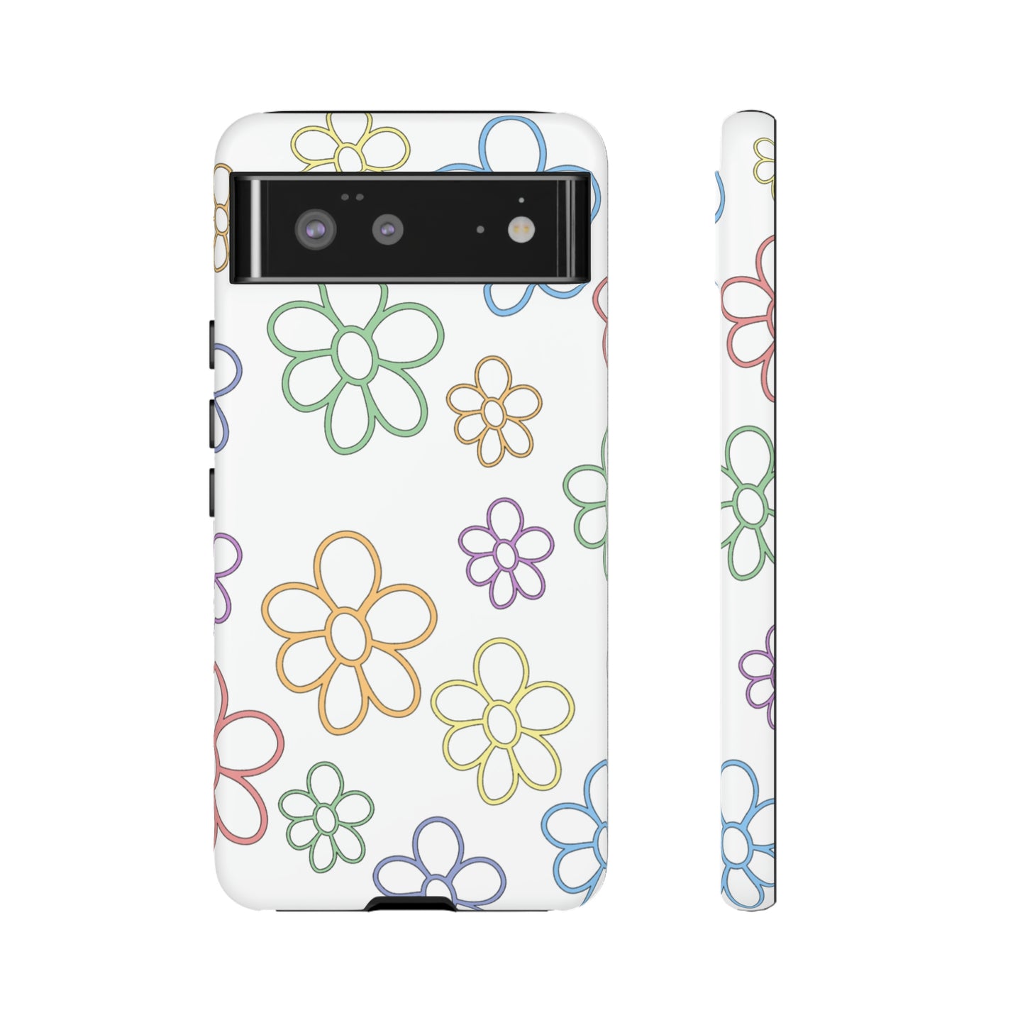 Neon Flower Tough Phone Cases