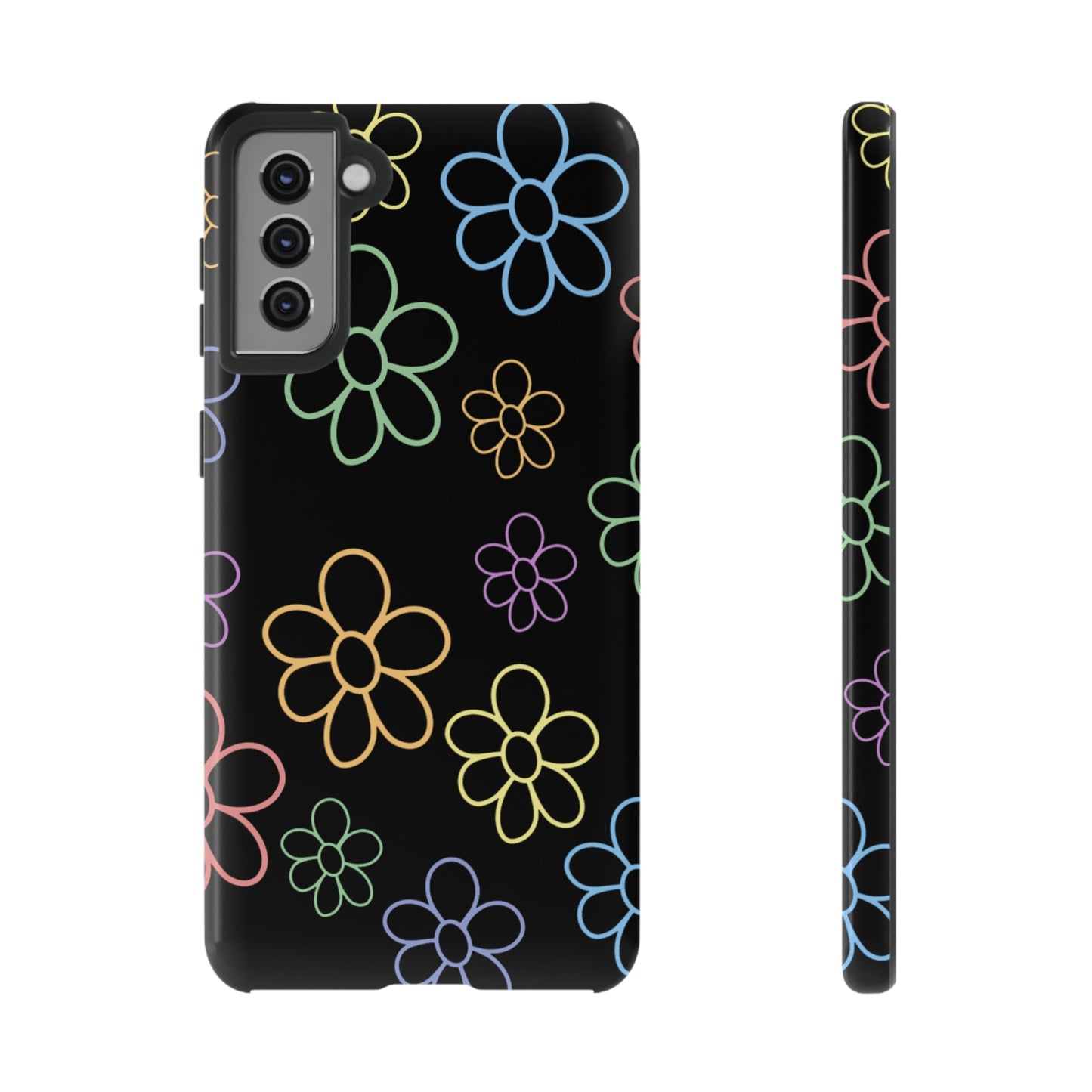 Neon Flower Tough Phone Cases