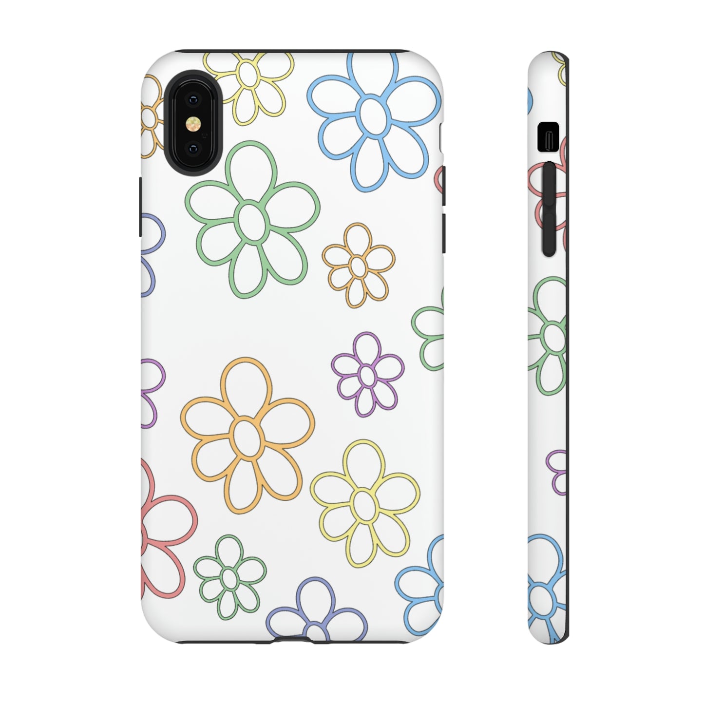 Neon Flower Tough Phone Cases