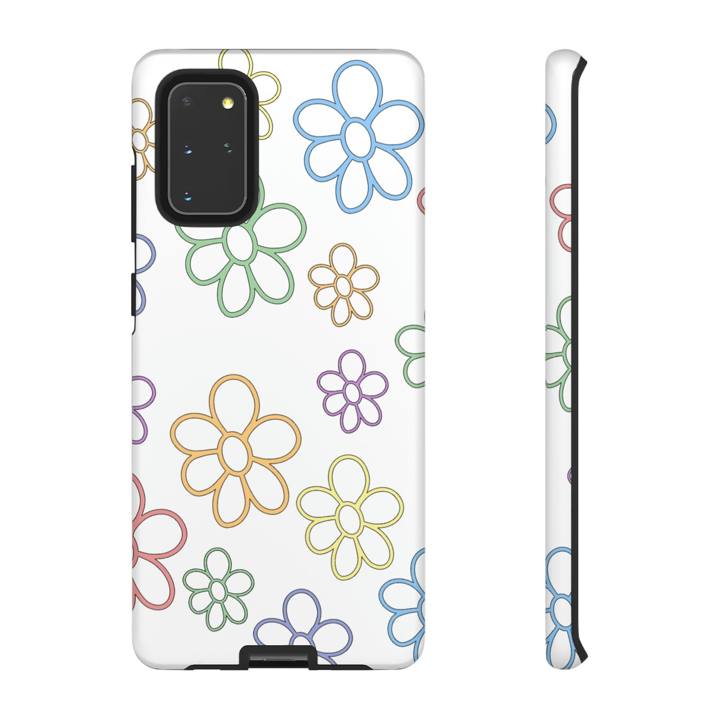 Neon Flower Tough Phone Cases