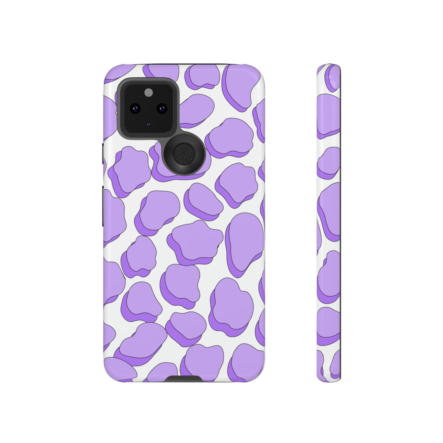 Purple Pattern Tough Phone Cases