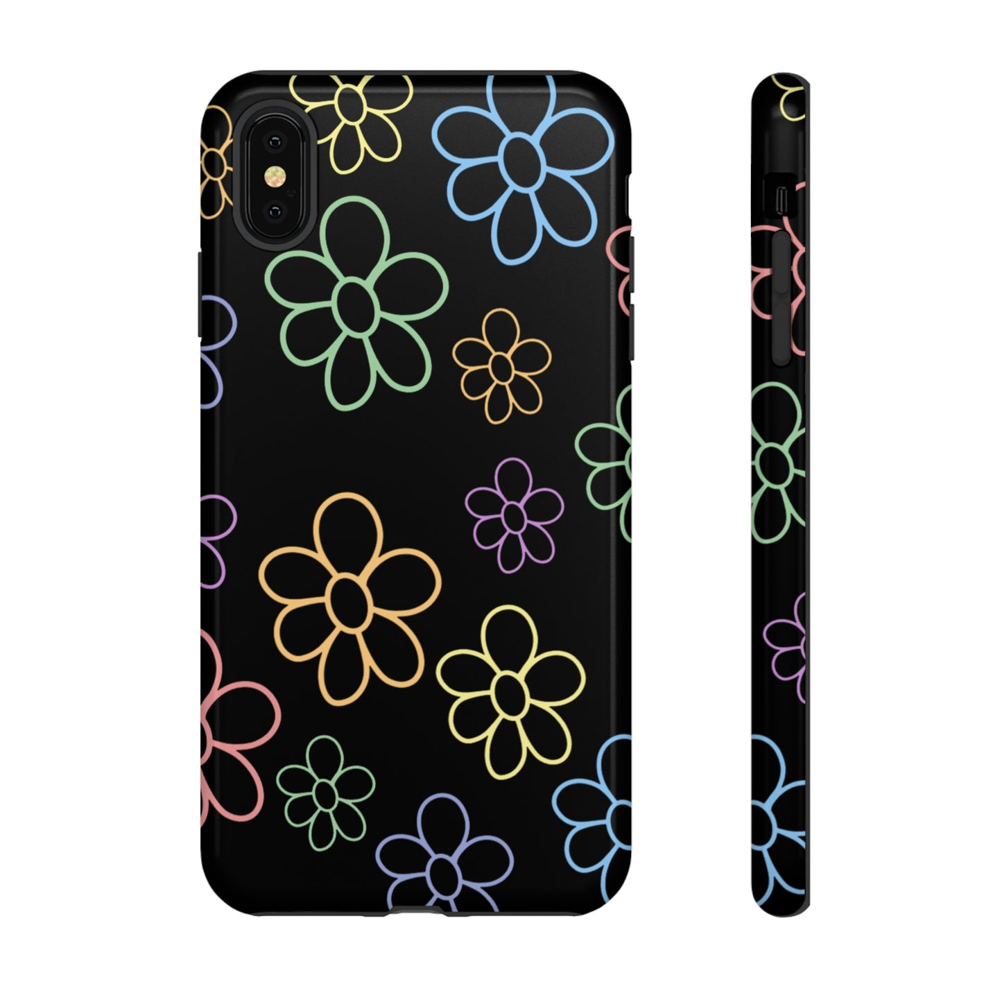 Neon Flower Tough Phone Cases