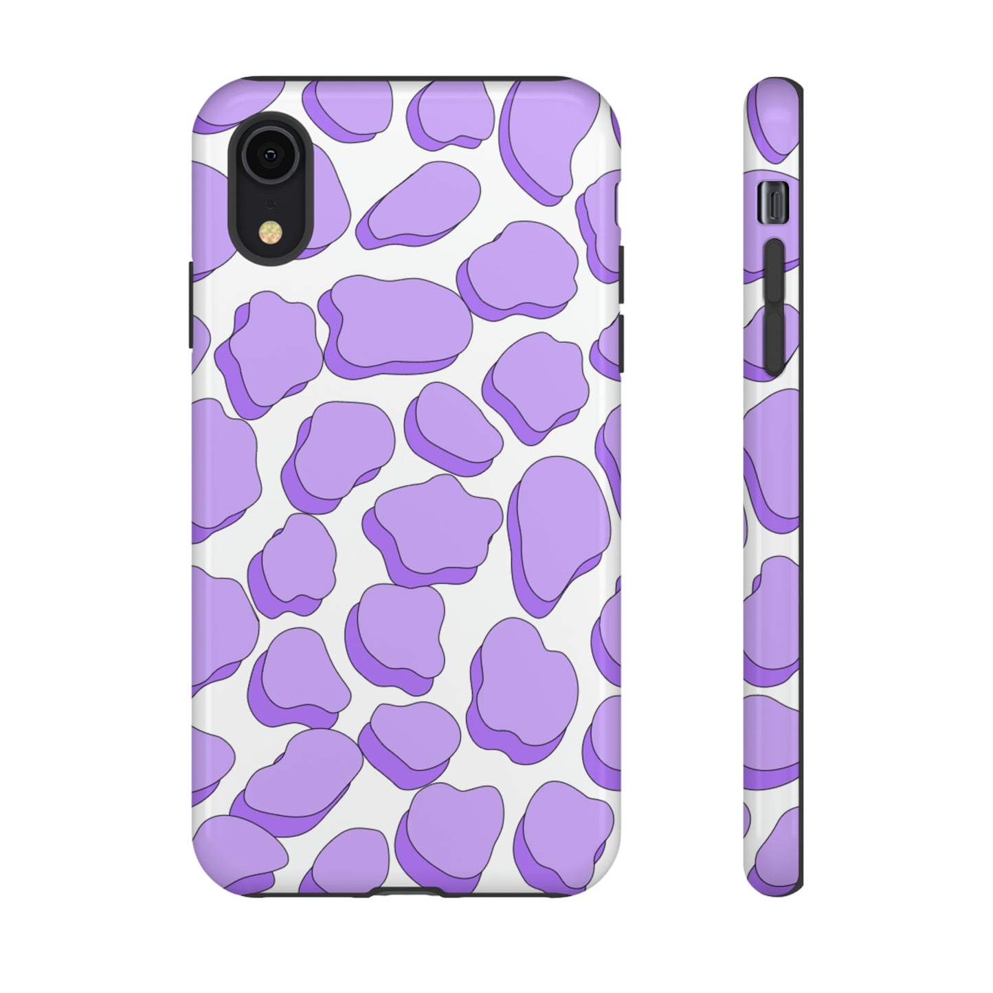 Purple Pattern Tough Phone Cases