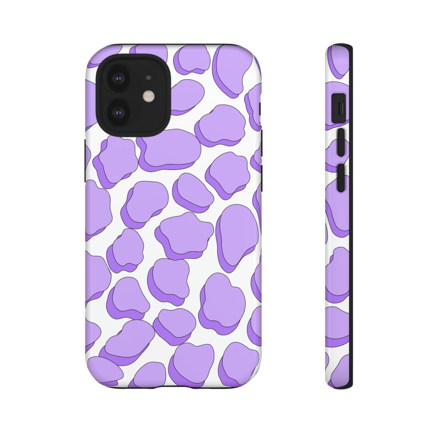 Purple Pattern Tough Phone Cases