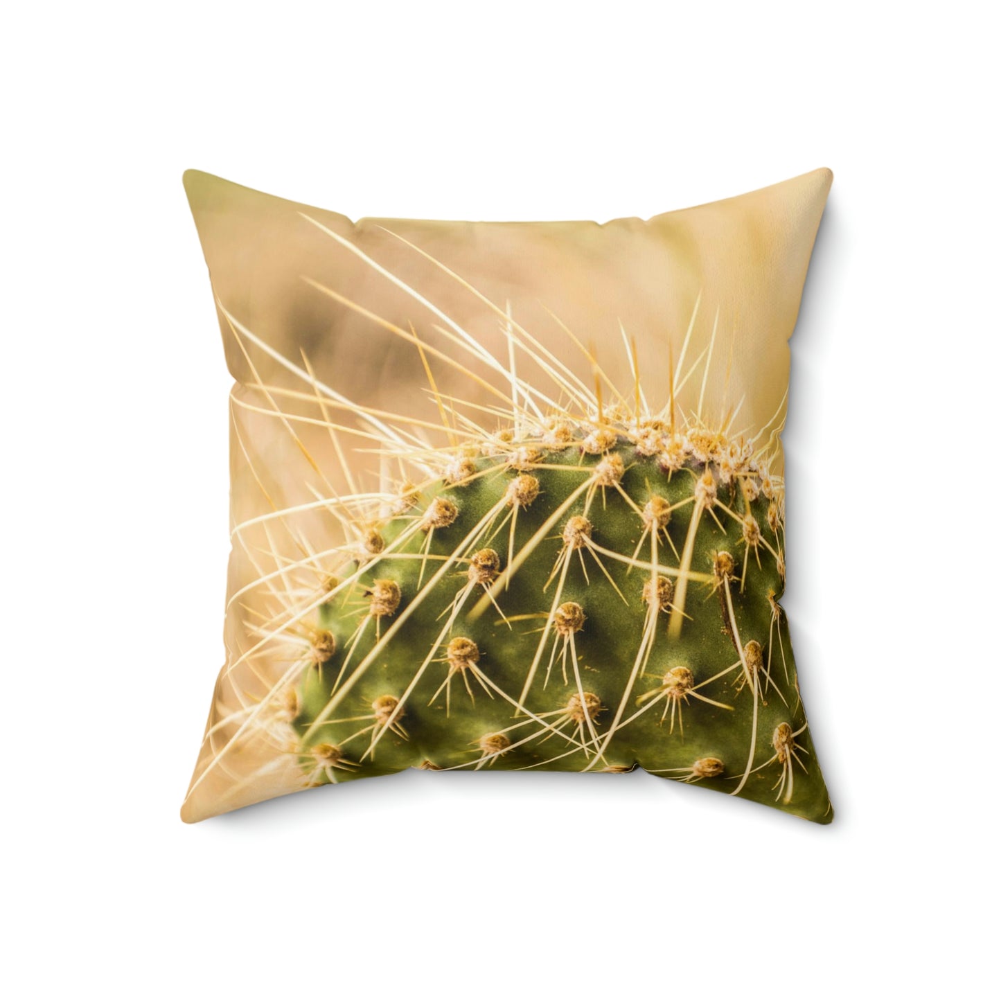 Moab Cactus Spun Polyester Square Pillow