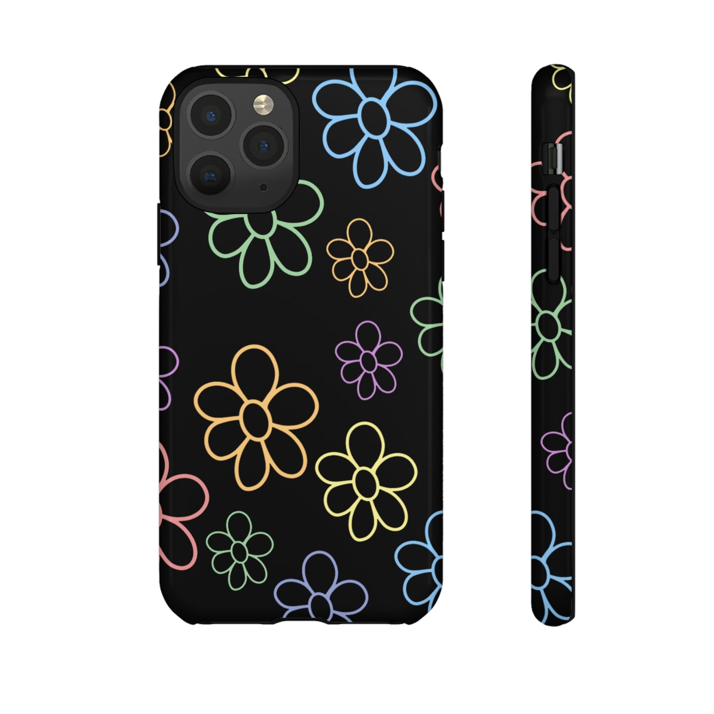 Neon Flower Tough Phone Cases