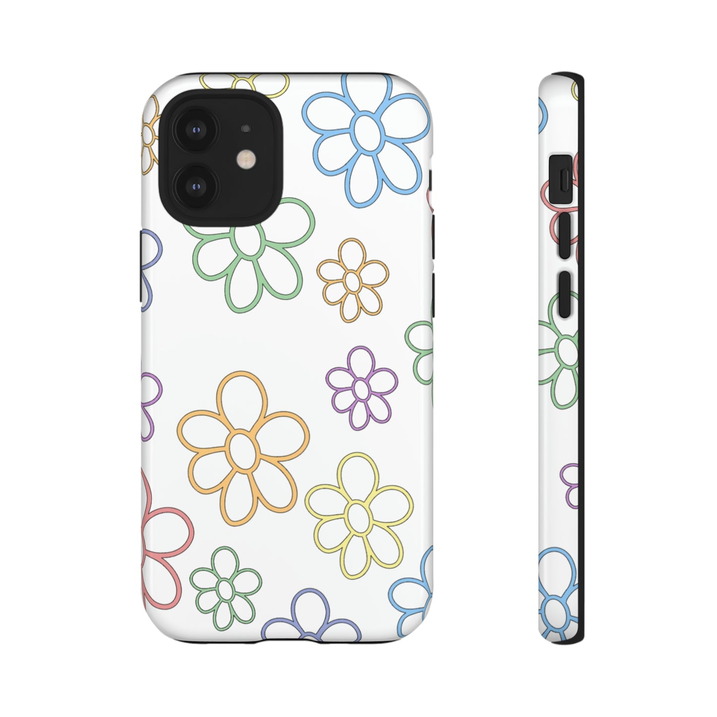 Neon Flower Tough Phone Cases