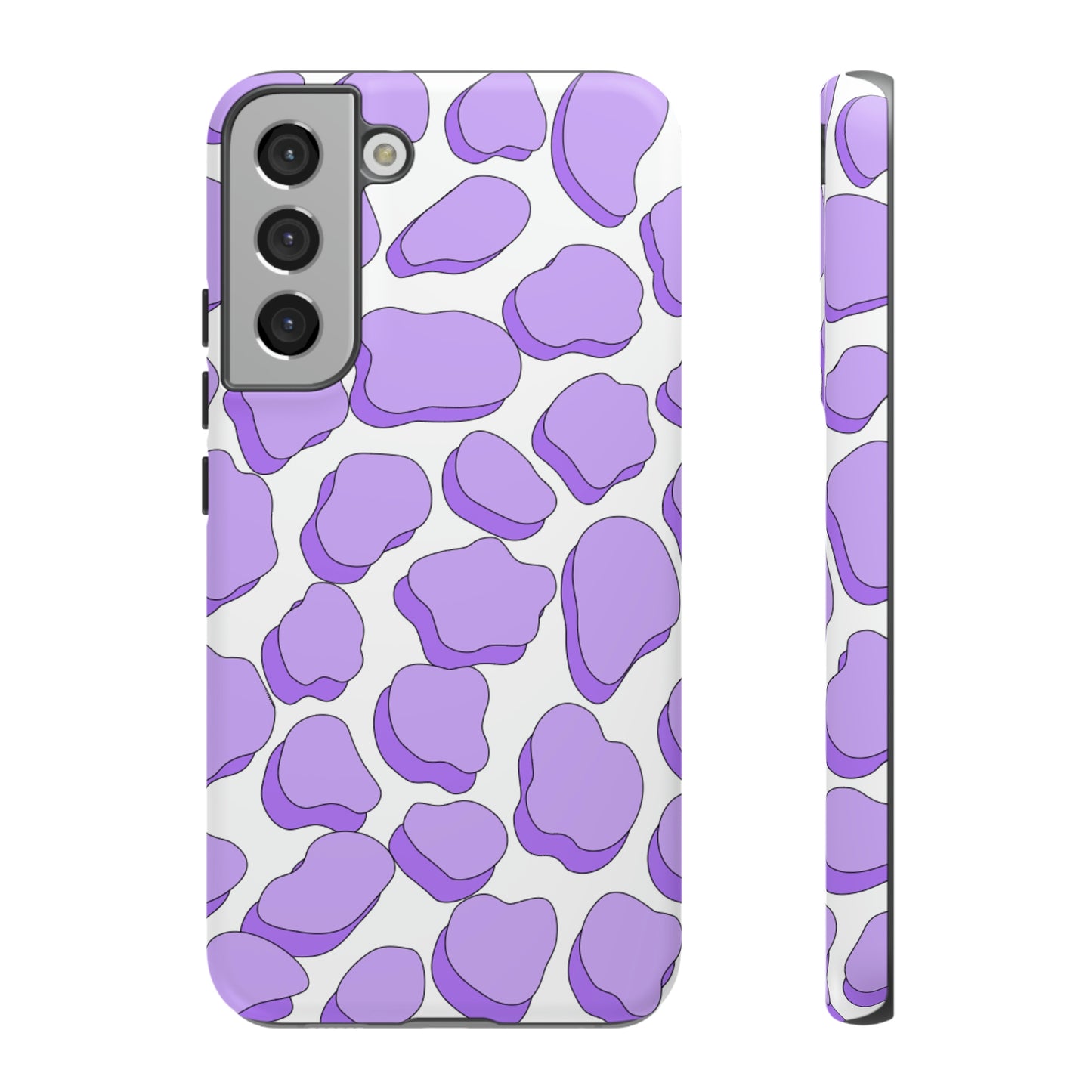 Purple Pattern Tough Phone Cases