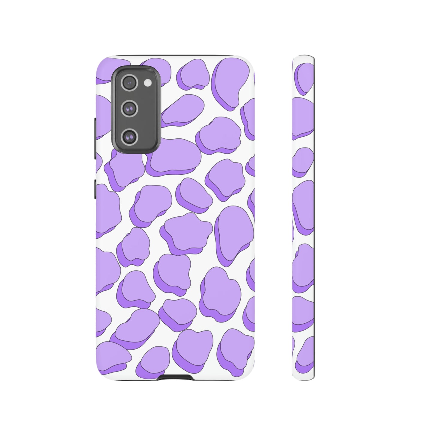 Purple Pattern Tough Phone Cases