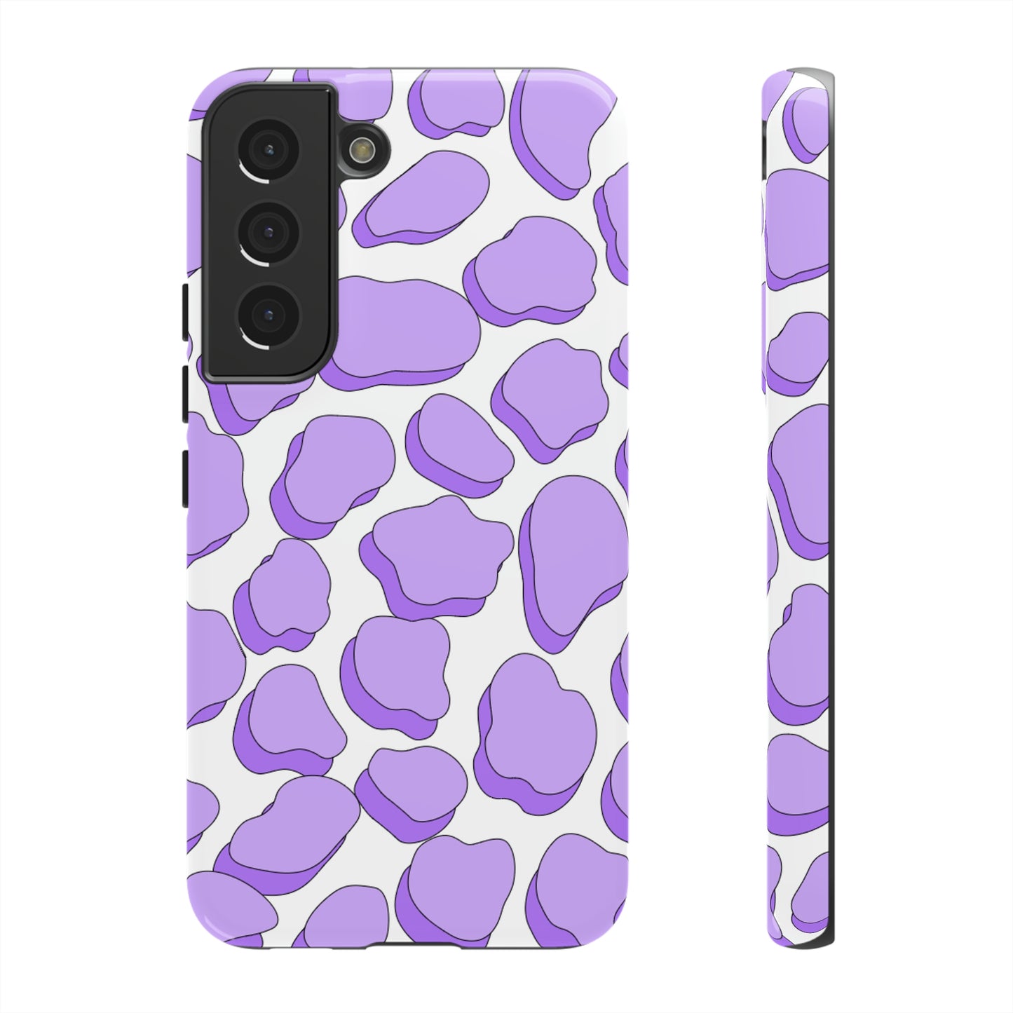 Purple Pattern Tough Phone Cases