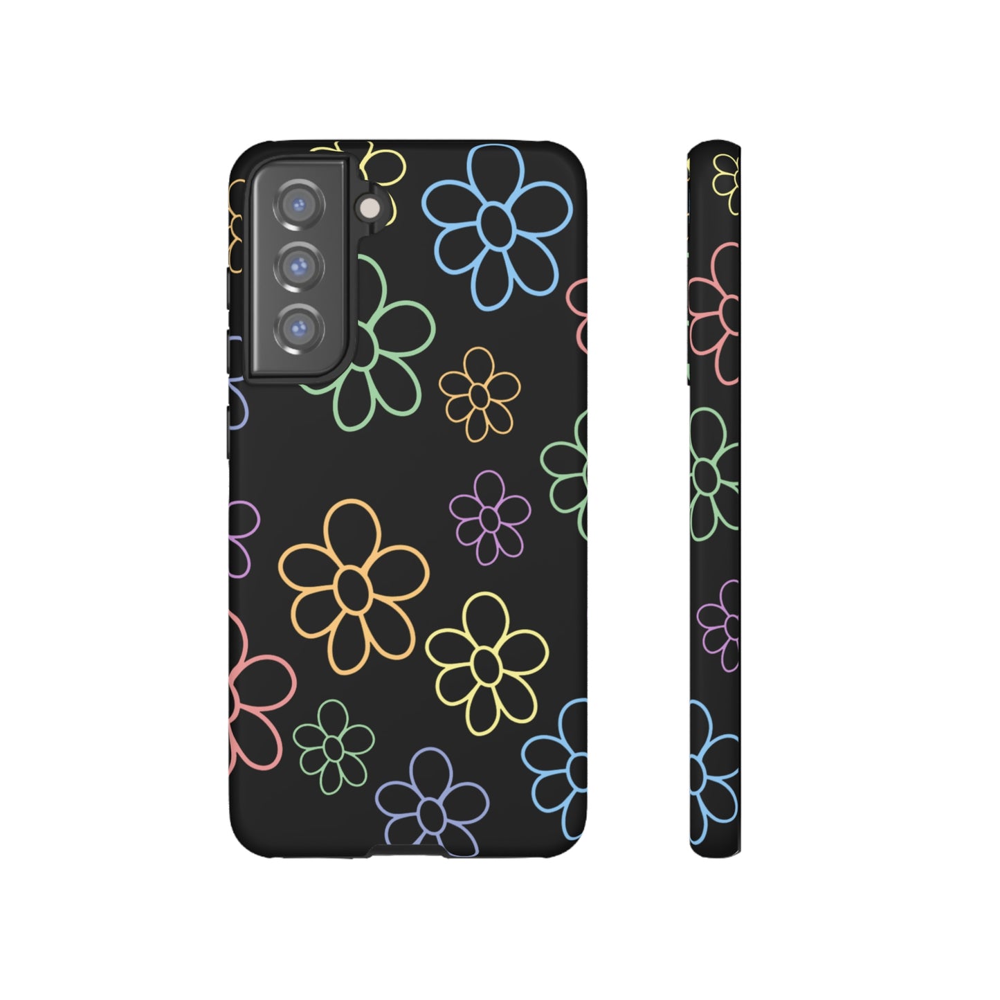 Neon Flower Tough Phone Cases