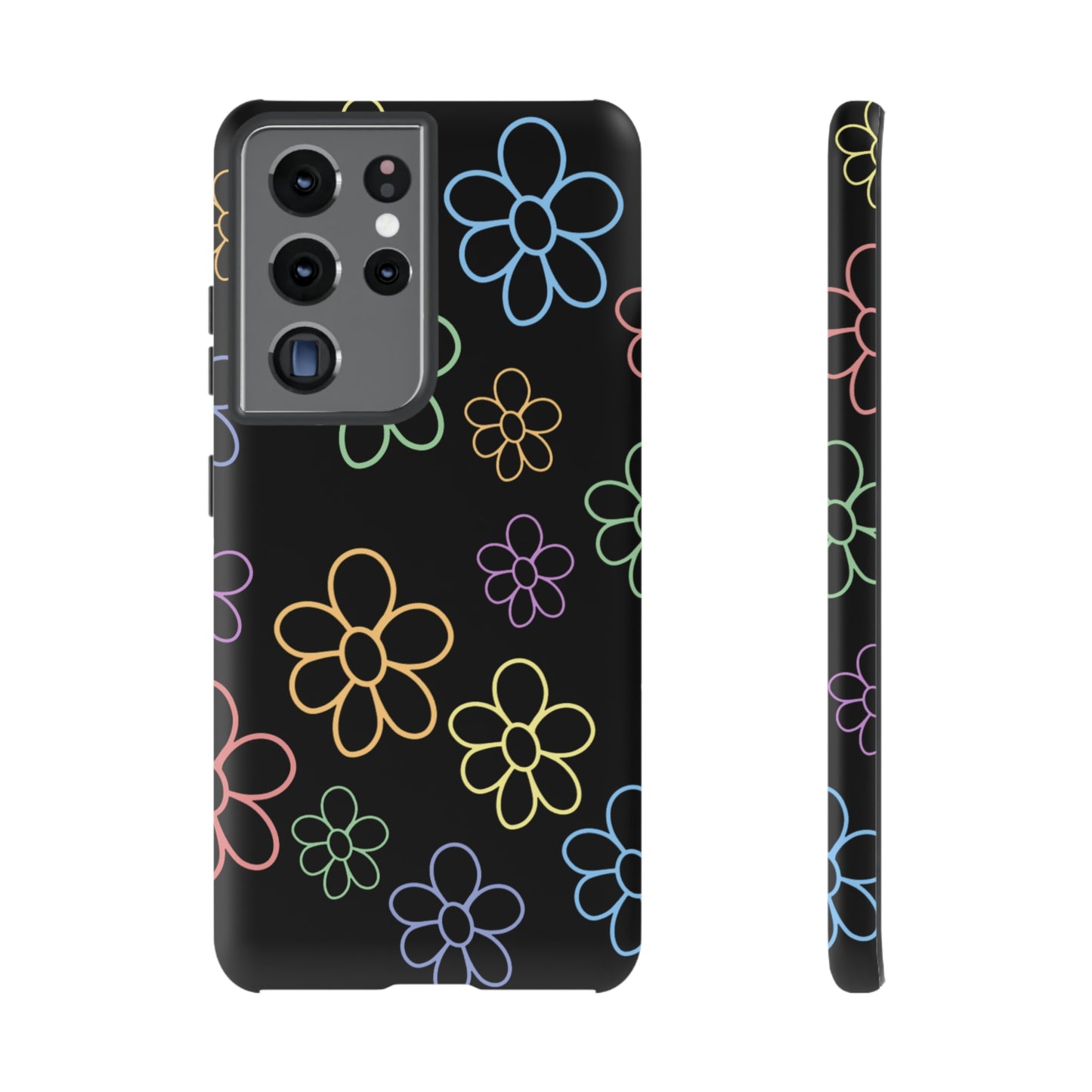 Neon Flower Tough Phone Cases