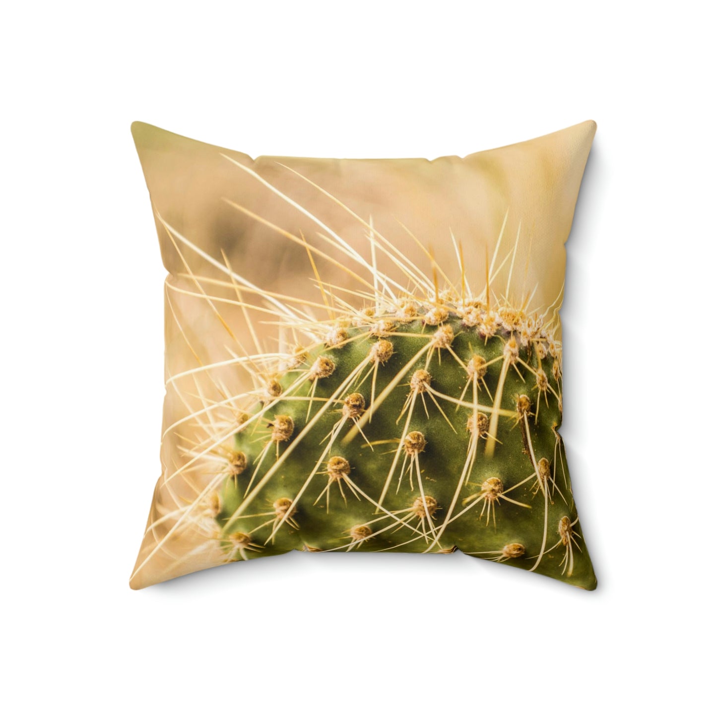 Moab Cactus Spun Polyester Square Pillow