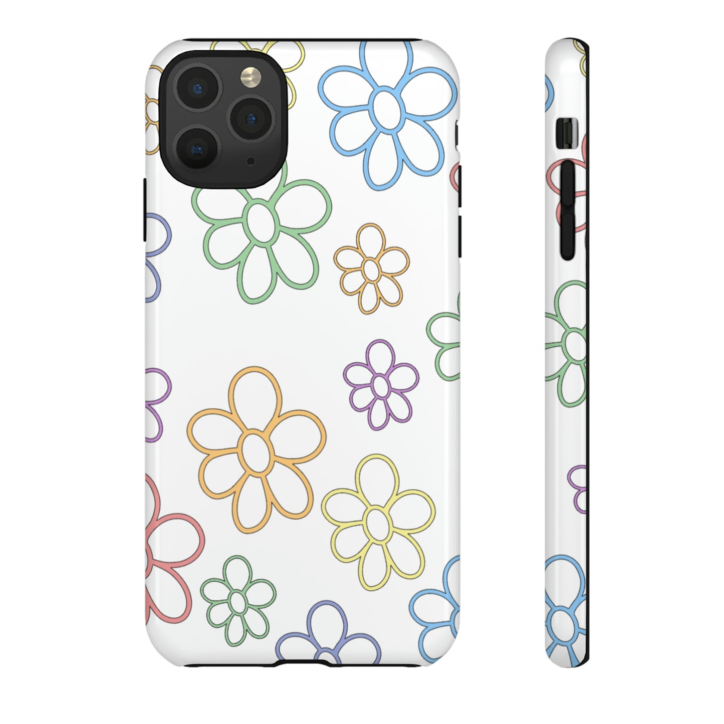 Neon Flower Tough Phone Cases