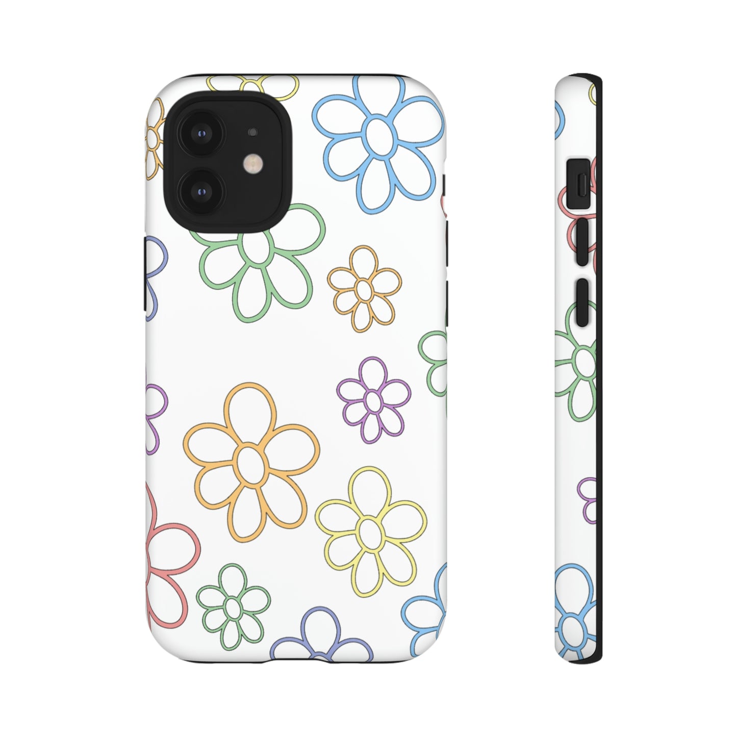 Neon Flower Tough Phone Cases