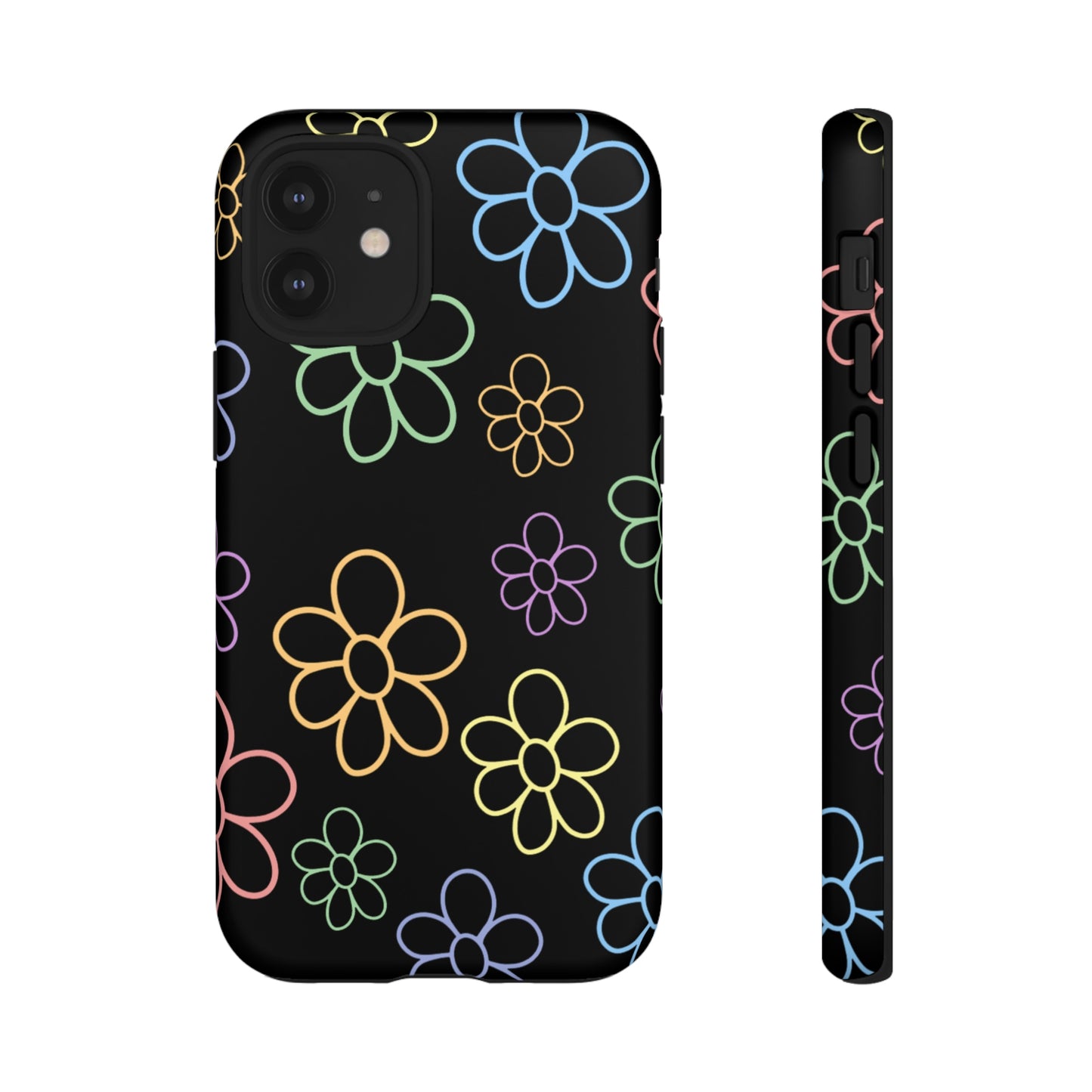 Neon Flower Tough Phone Cases