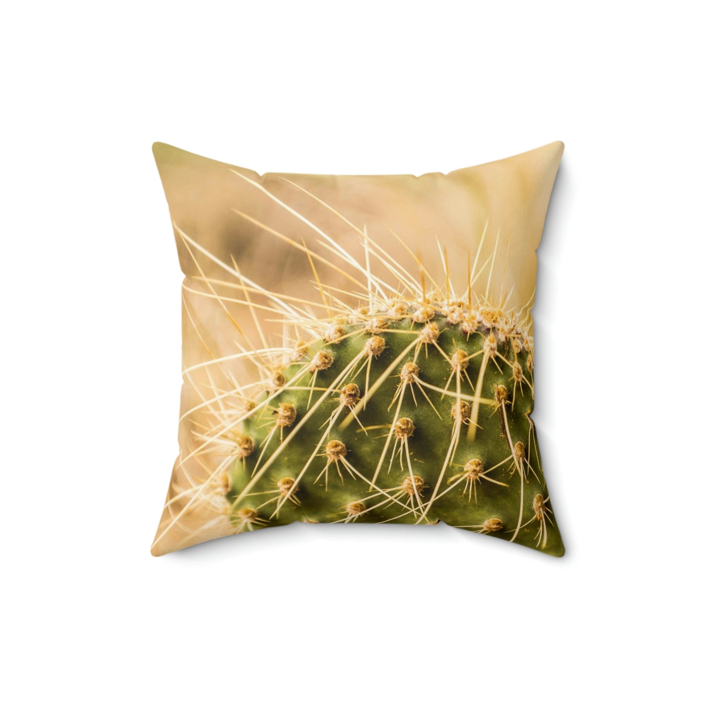 Moab Cactus Spun Polyester Square Pillow