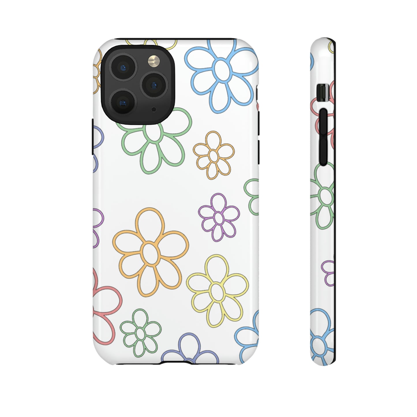 Neon Flower Tough Phone Cases