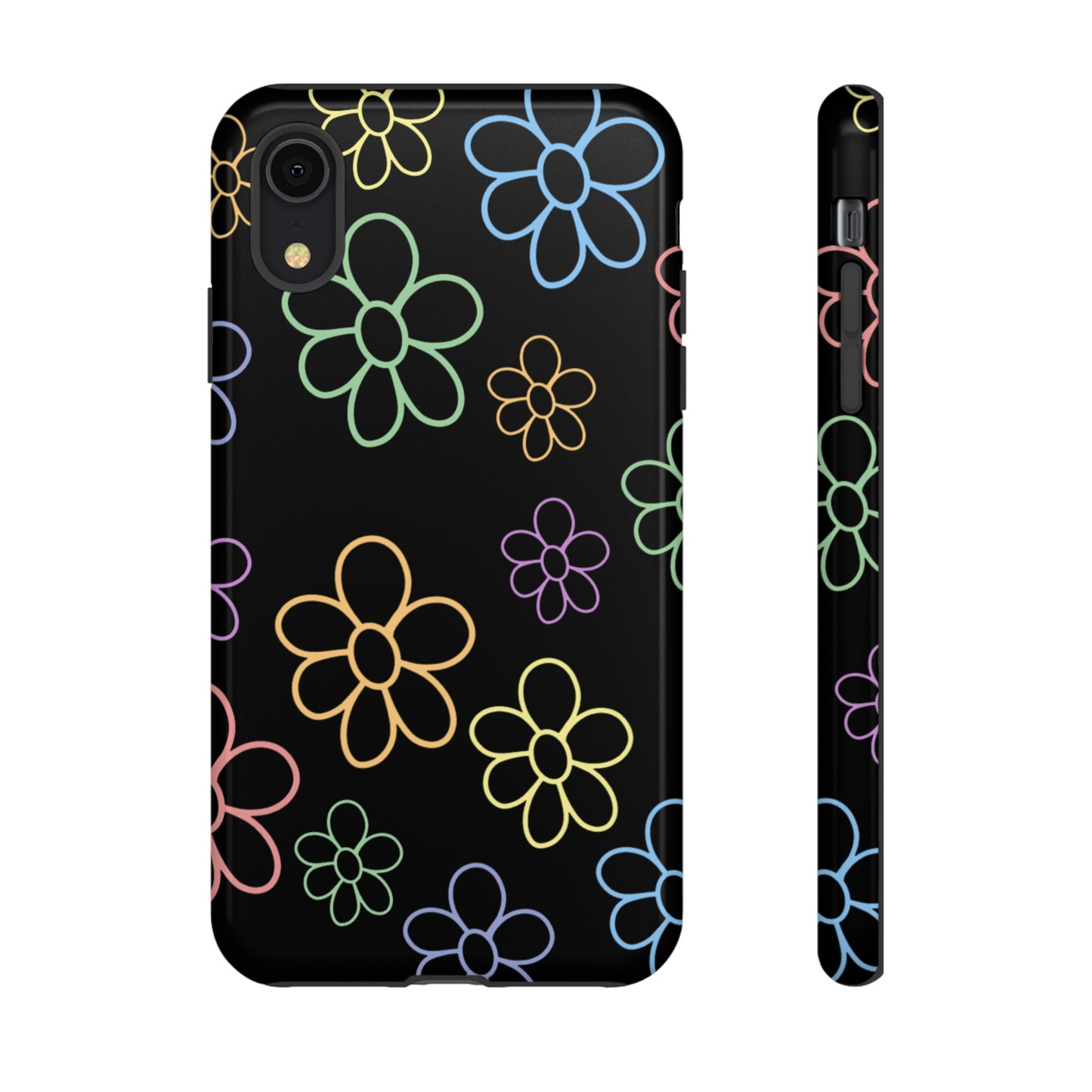 Neon Flower Tough Phone Cases