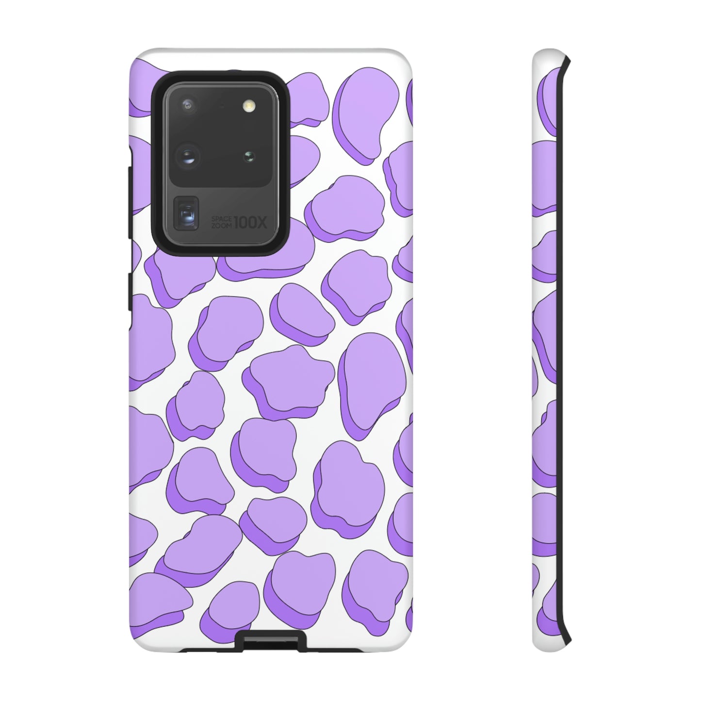 Purple Pattern Tough Phone Cases