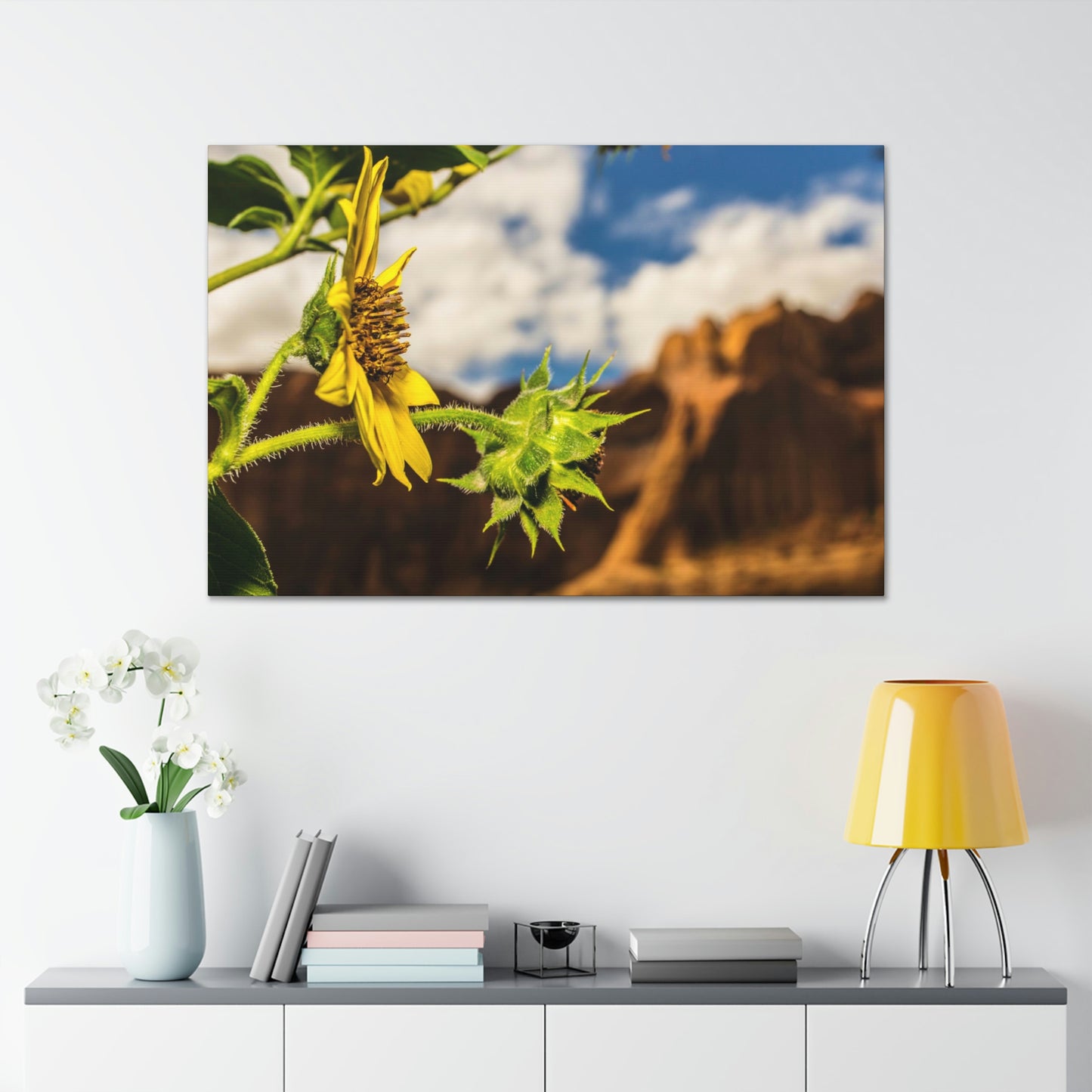 Wild Sunflower Canvas Gallery Wraps