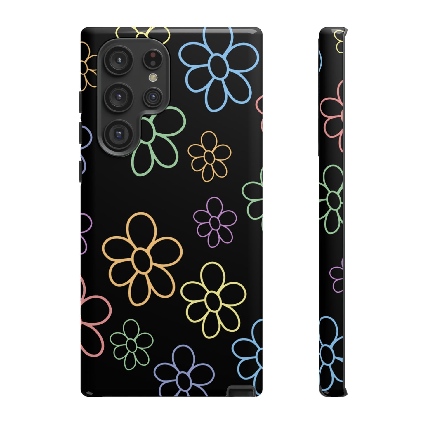 Neon Flower Tough Phone Cases