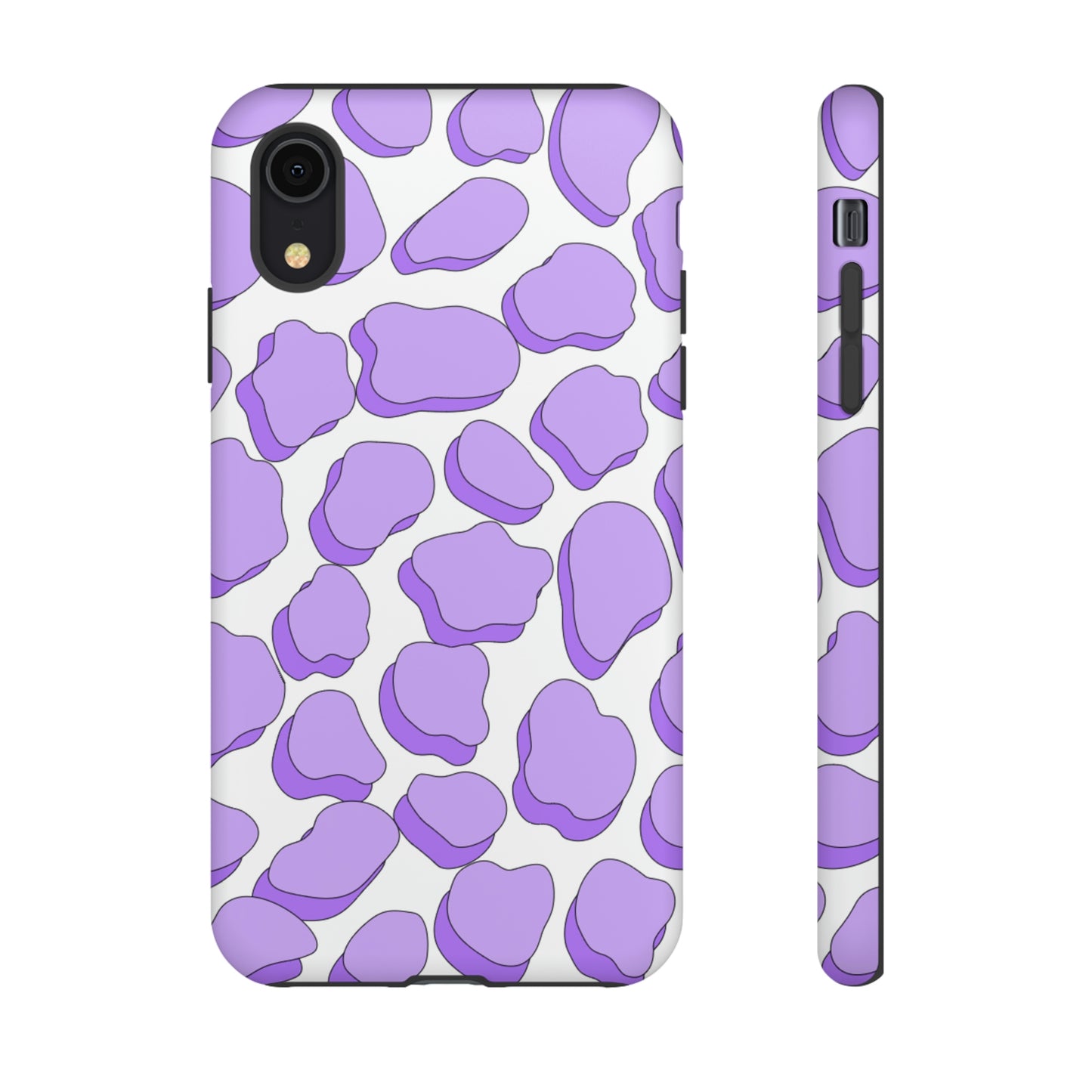 Purple Pattern Tough Phone Cases