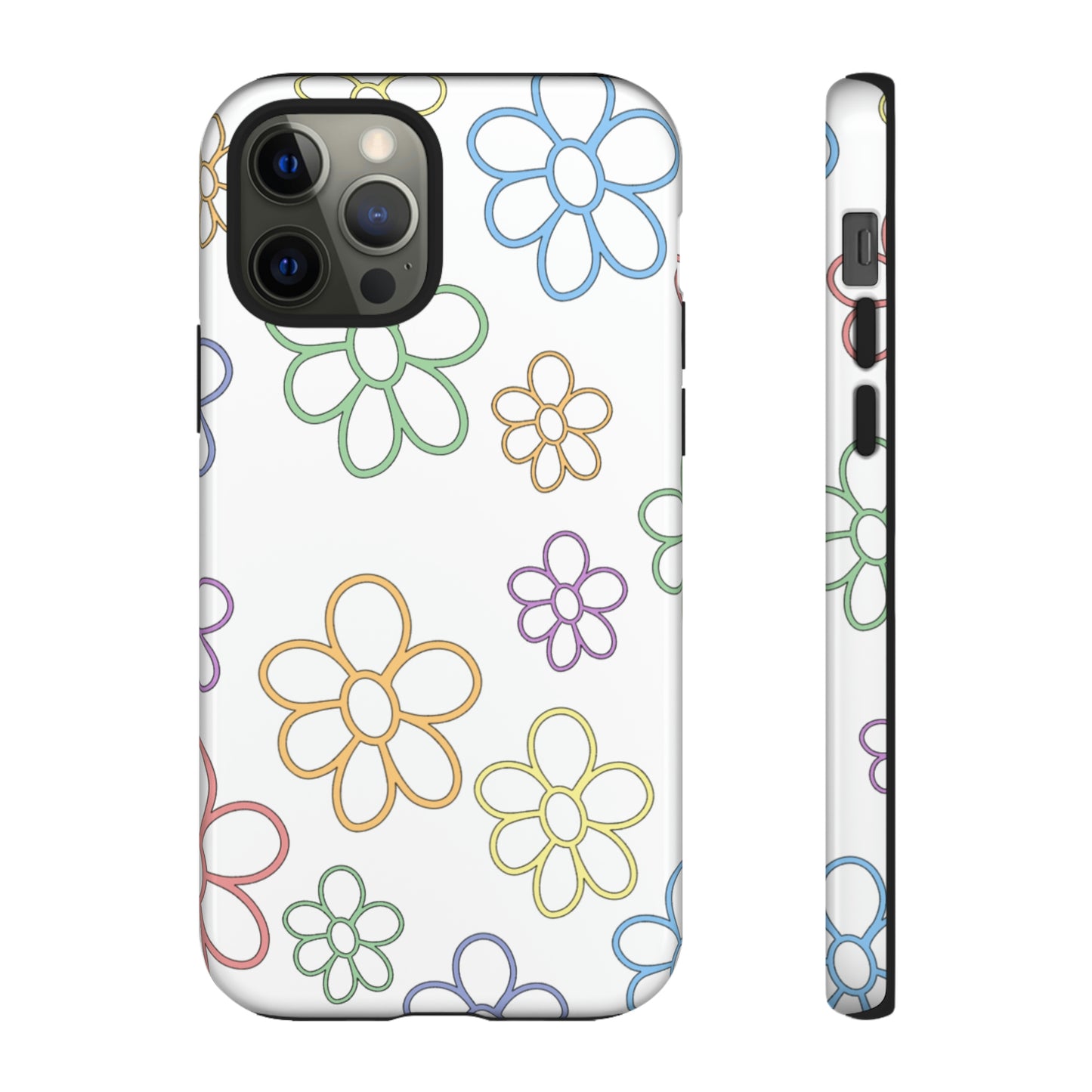 Neon Flower Tough Phone Cases