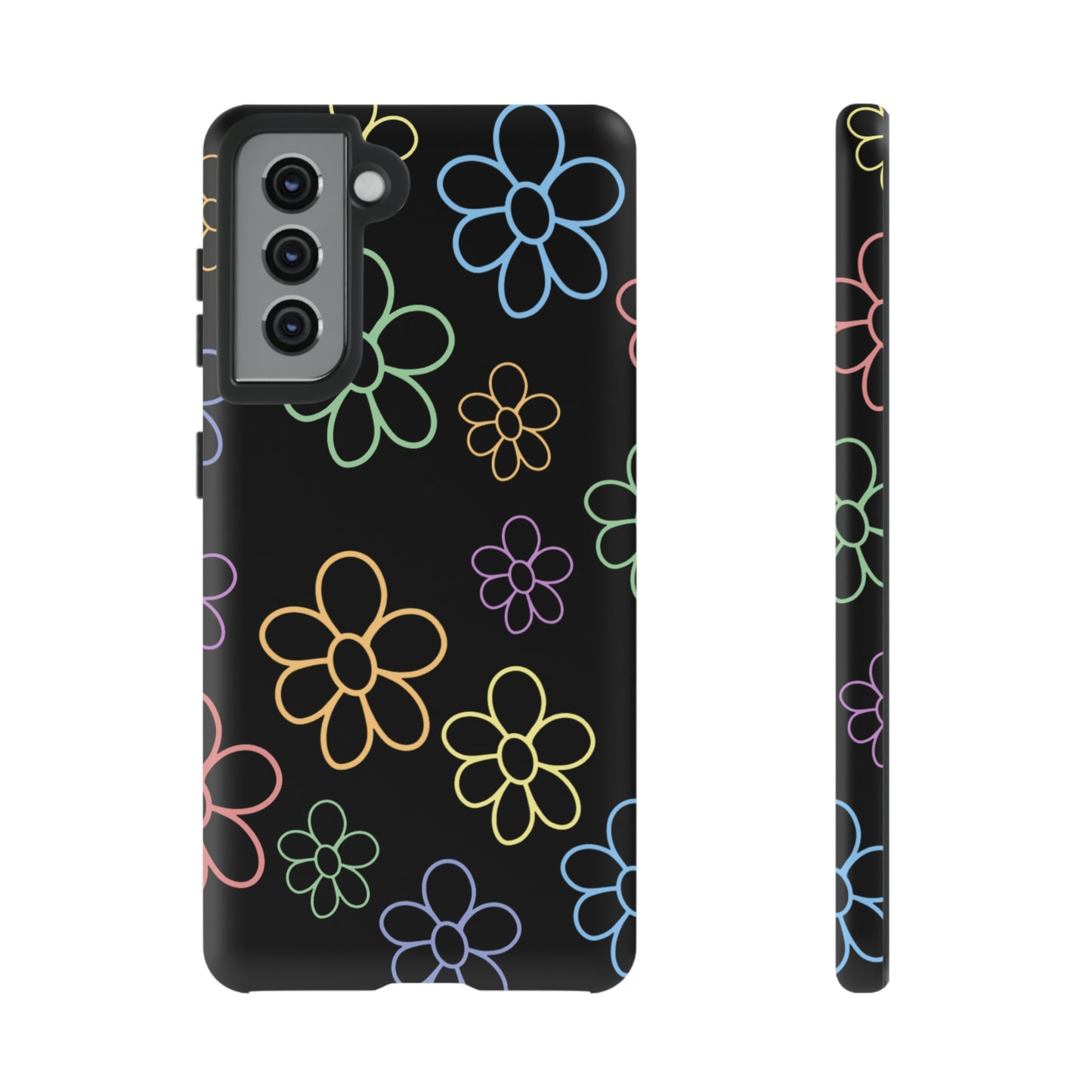 Neon Flower Tough Phone Cases