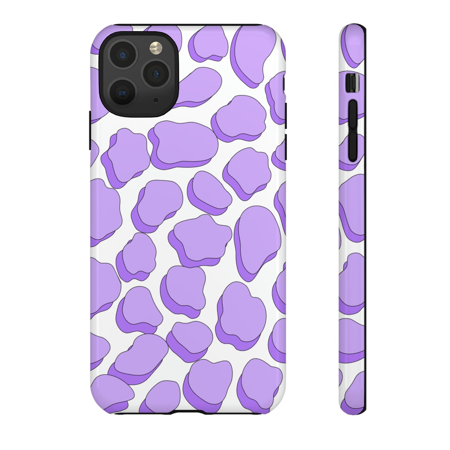 Purple Pattern Tough Phone Cases