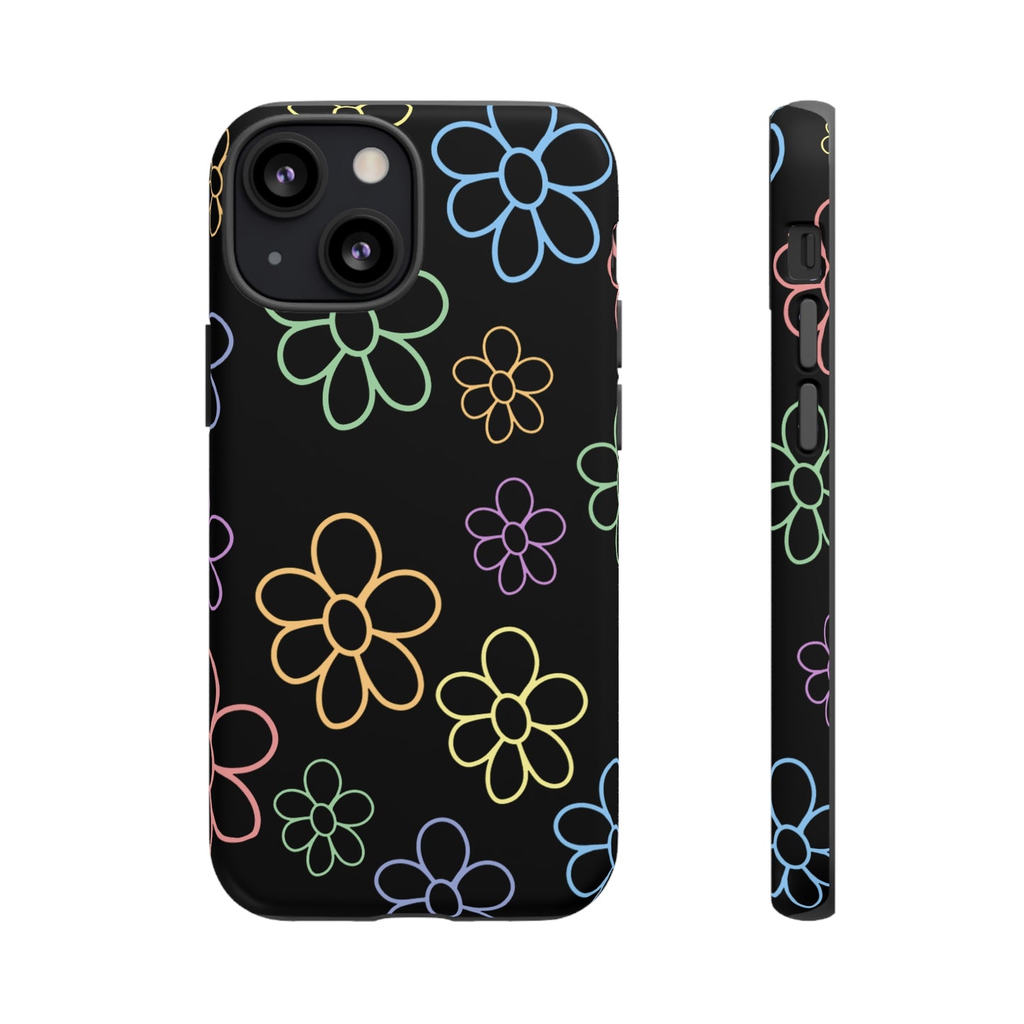 Neon Flower Tough Phone Cases