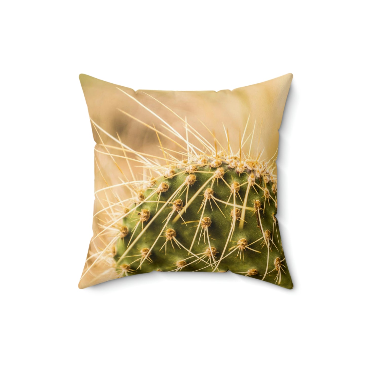 Moab Cactus Spun Polyester Square Pillow