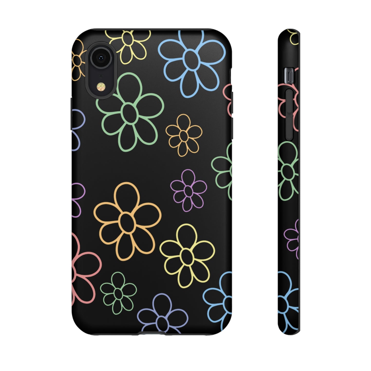 Neon Flower Tough Phone Cases