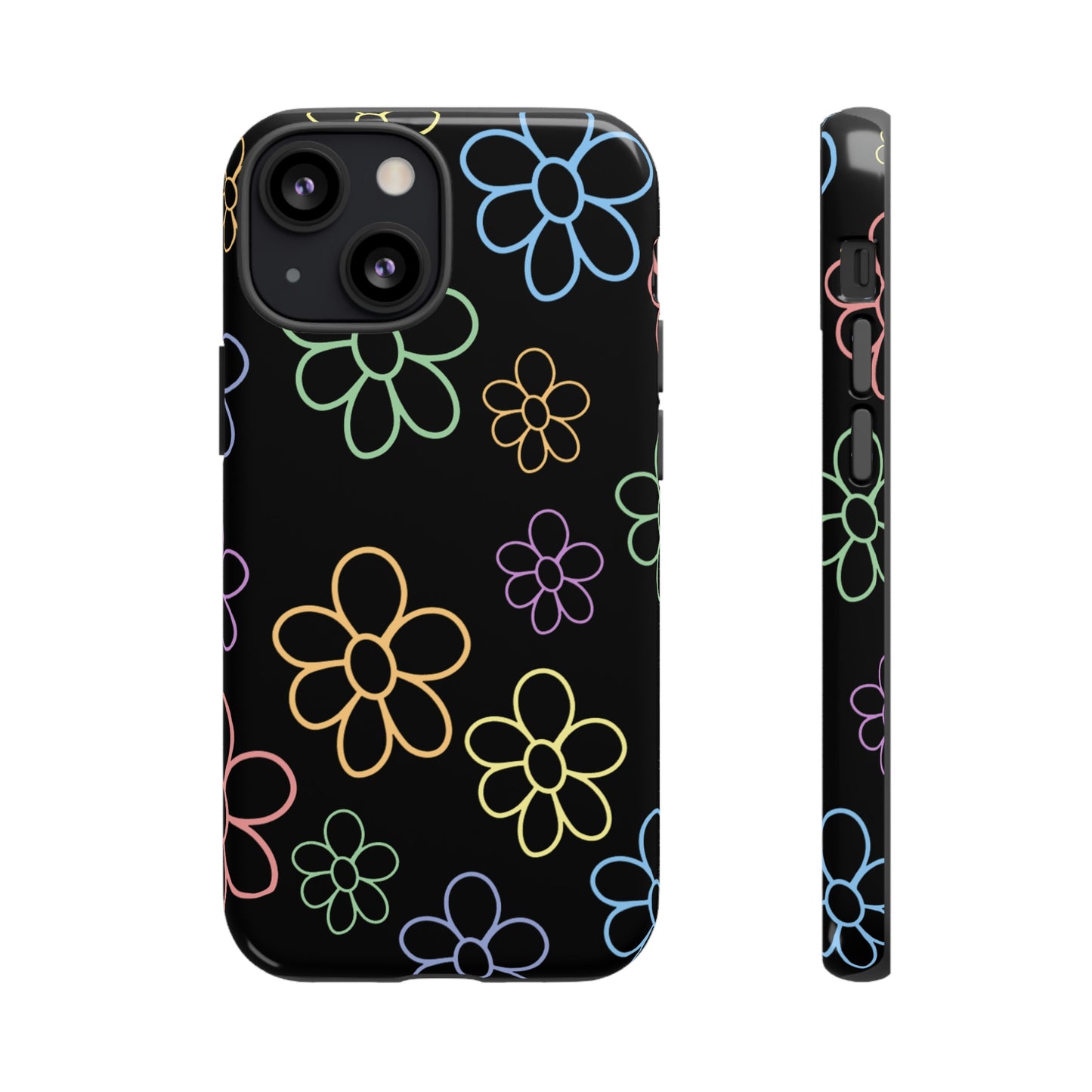 Neon Flower Tough Phone Cases