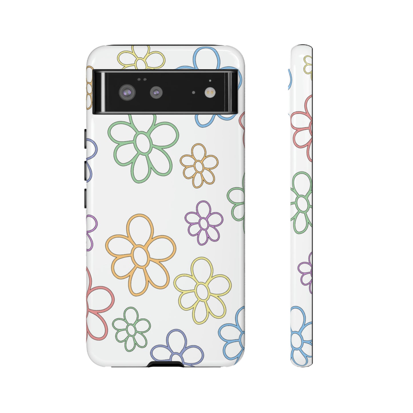 Neon Flower Tough Phone Cases