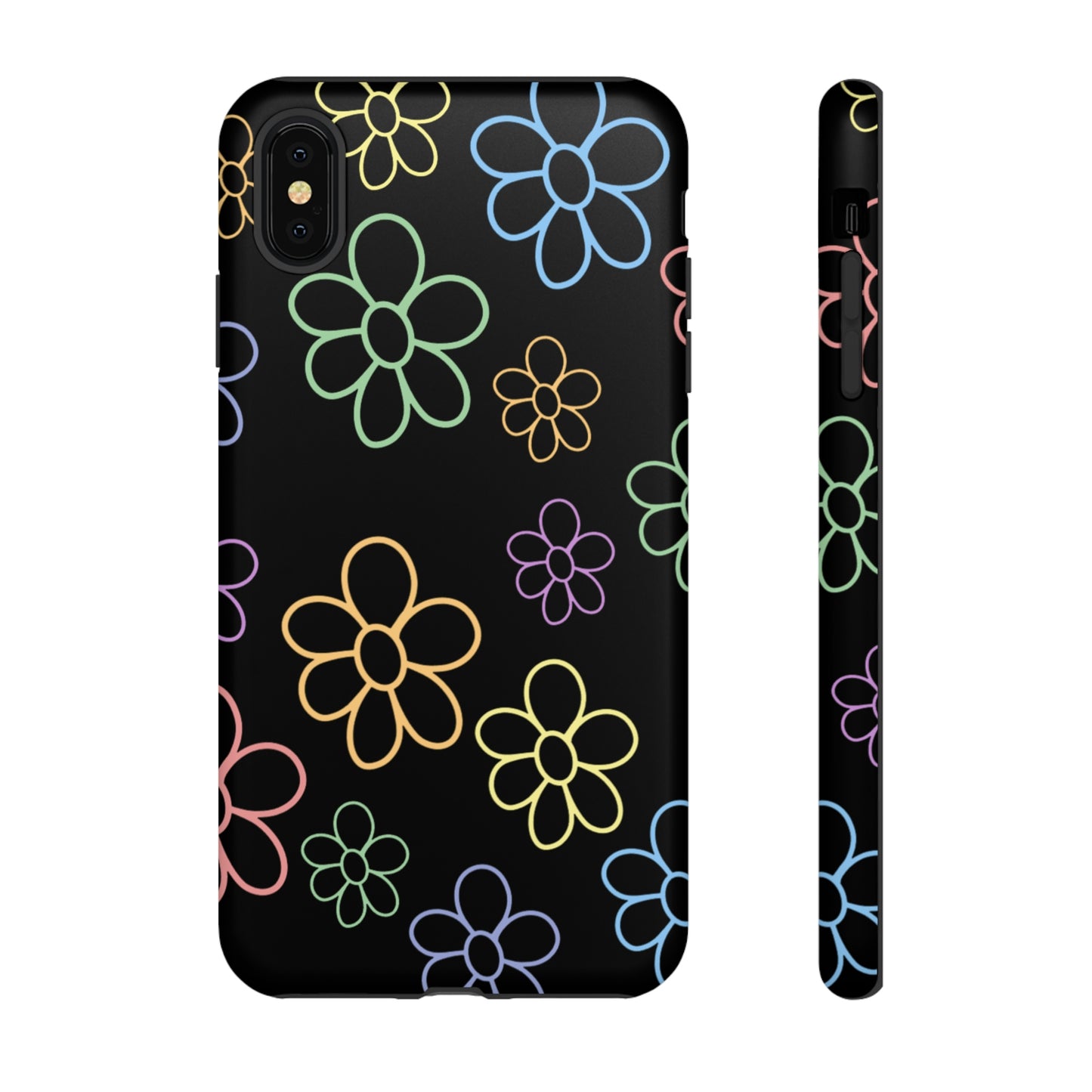 Neon Flower Tough Phone Cases