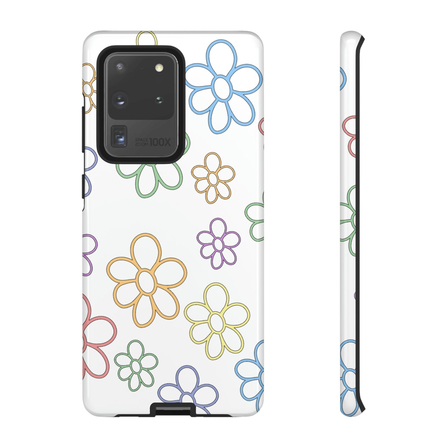 Neon Flower Tough Phone Cases